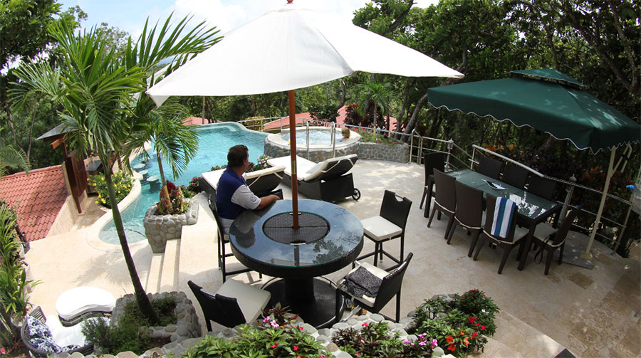 Our Resort Terrace at Panama Big Game Fishing in Panama. Our Resort Terrace at Panama Big Game Fishing in Panama.