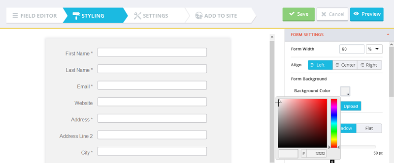  ARForms Form Styling  